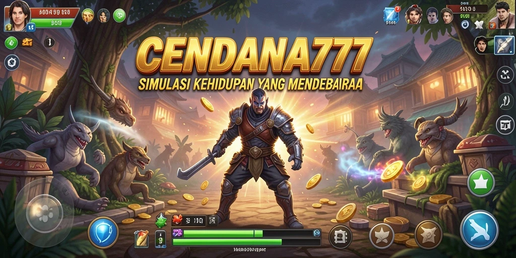Screenshot gameplay CENDANA777 yang menunjukkan simulasi kehidupan yang menarik.