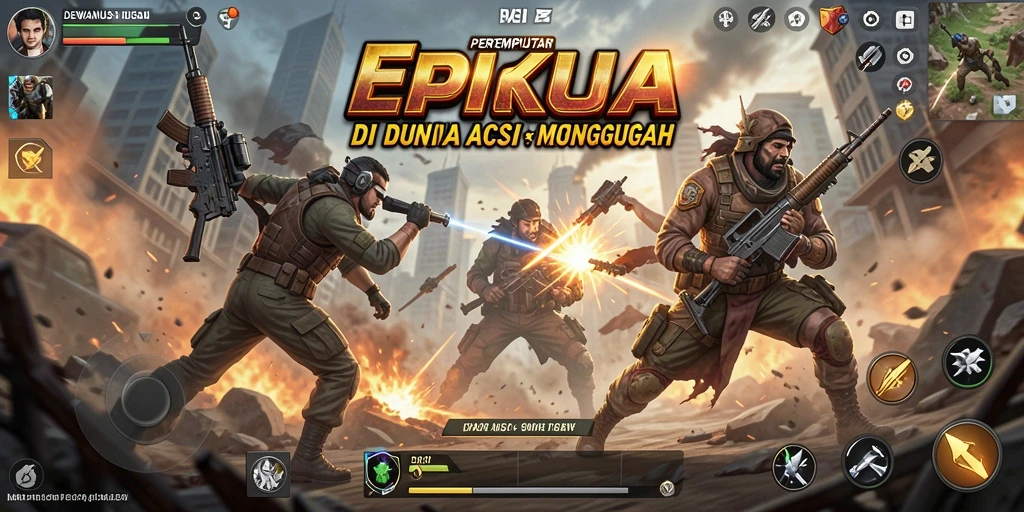 Gameplay mendebarkan DEWANUSA dengan aksi yang intens.