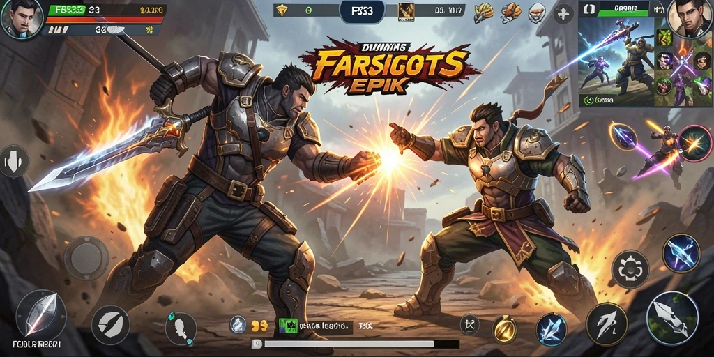 Gambaran gameplay penuh aksi dari FB333 yang mengesankan.