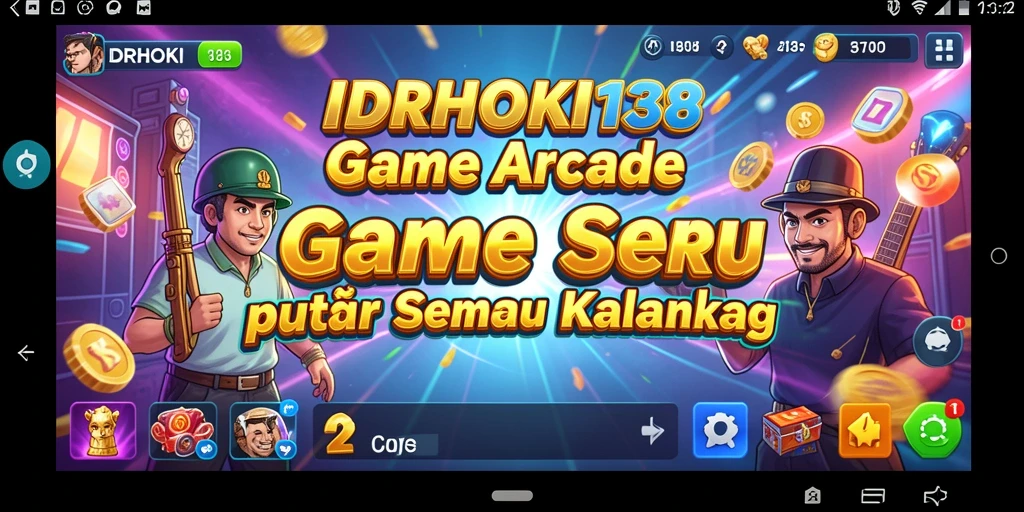 Tampilan gameplay menarik dari IDRHOKI138 yang memikat.