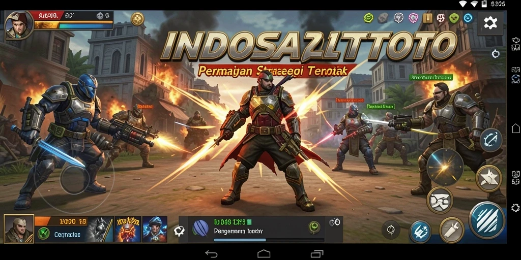 Tampilan gameplay menarik dan mendebarkan dari INDOSATTOTO.