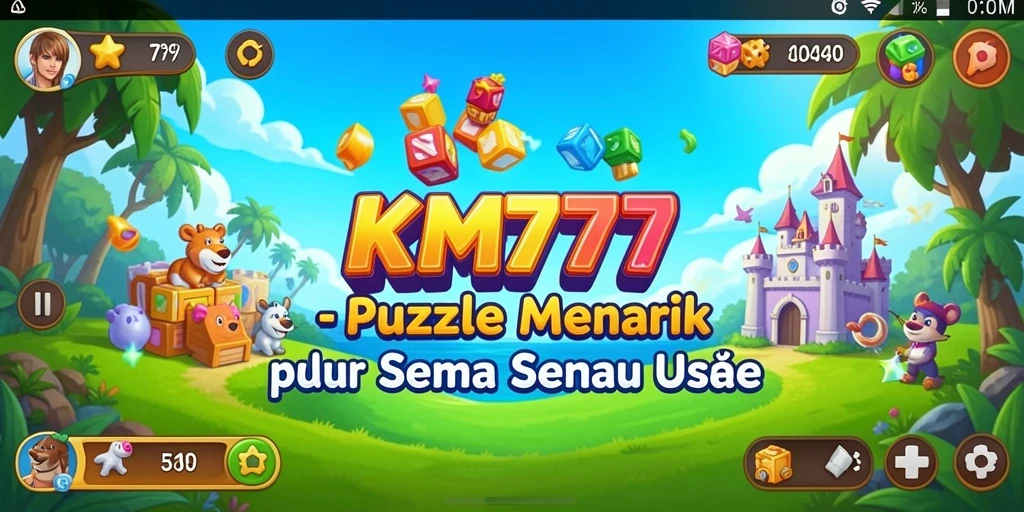 Tampilan gameplay KM777 yang menantang dan menarik.