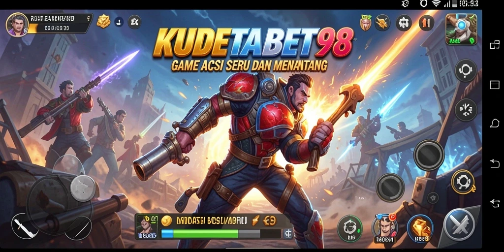 Tangkapan layar KUDETABET98 menampilkan aksi mendebarkan dalam pertempuran intens.