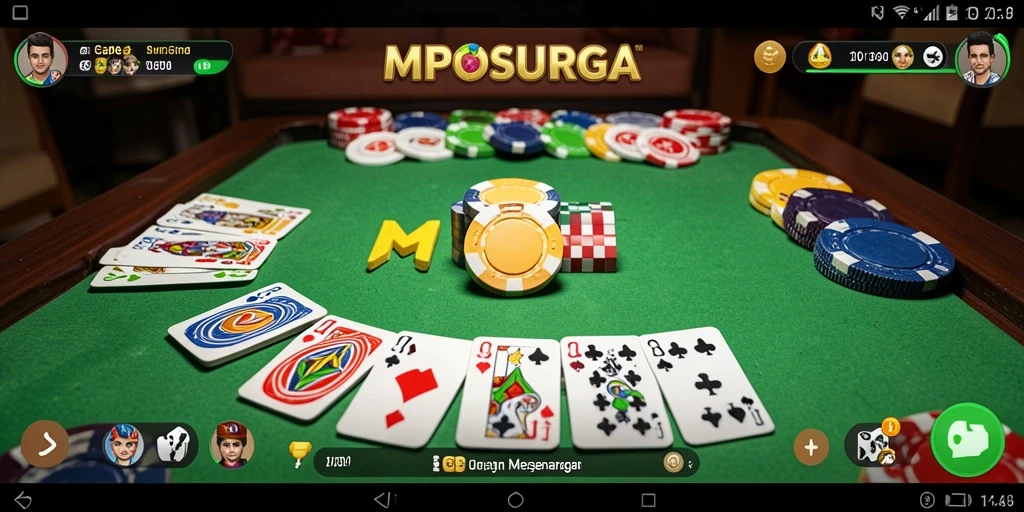 Tampilan gameplay seru dan interaktif dalam MPOSURGA.