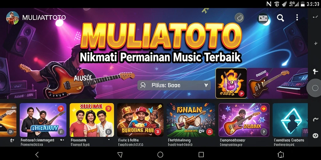 Tampilan gameplay MULIATOTO yang penuh warna dan dinamis.