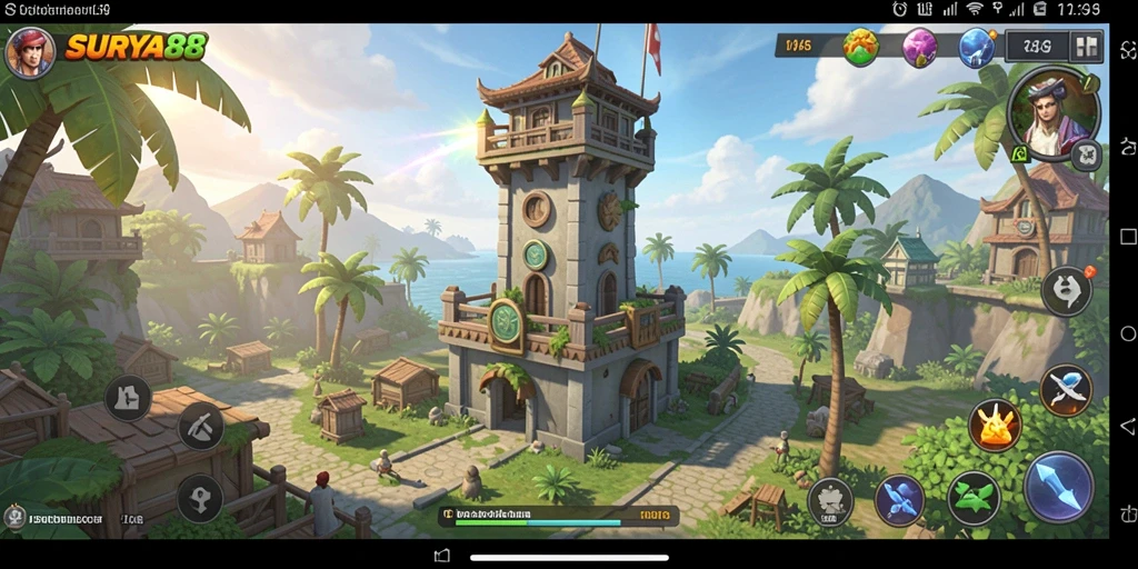 Tampilan gameplay SURYA88 yang mendebarkan dan penuh strategi.