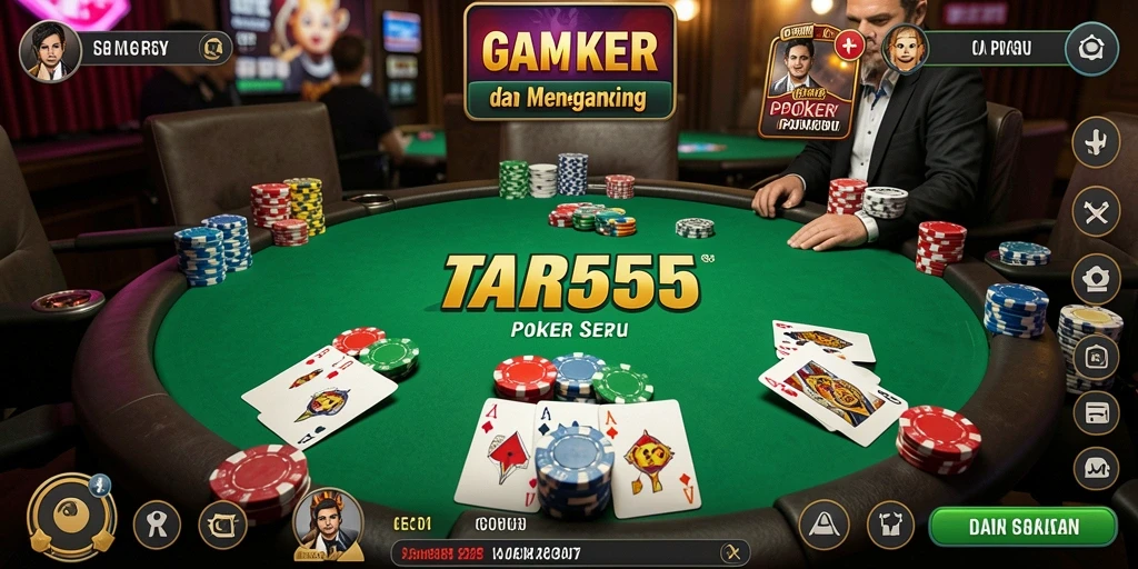 Tampilan gameplay TAR555 yang seru dan mengasyikkan.
